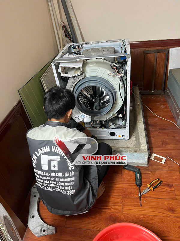 sửa máy giặt ở bình dương uy tín