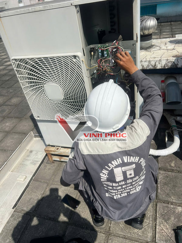 sửa máy lạnh bình dương