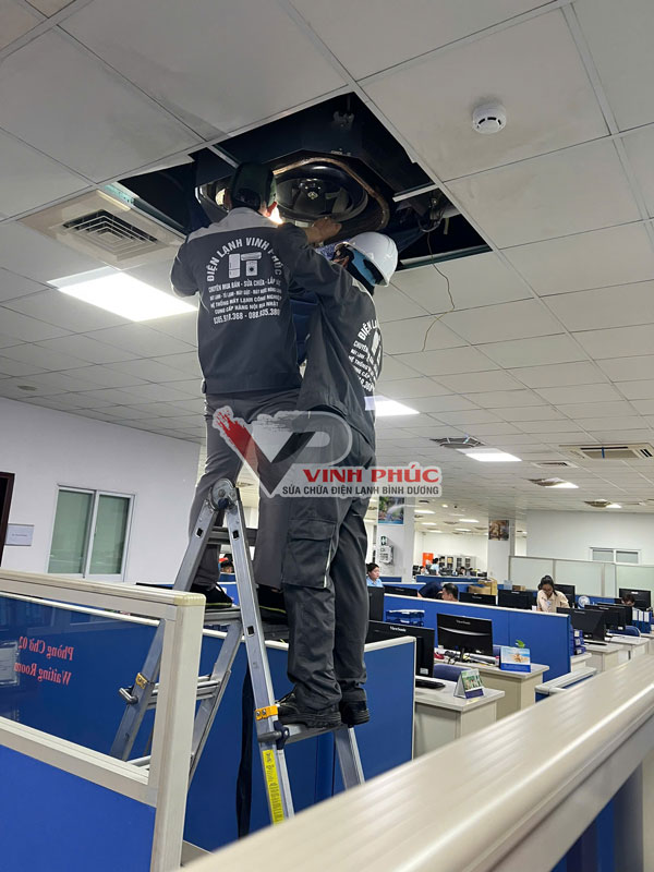 sửa máy lạnh dĩ an