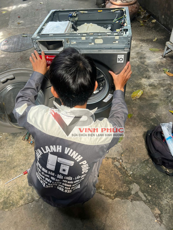 dịch vụ sửa mát giặt dĩ an