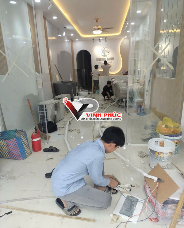 sửa máy lạnh tại thuận an