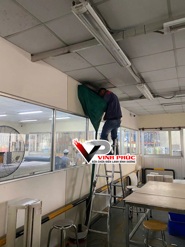 sửa máy lạnh ở thủ dầu một