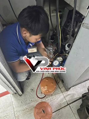 sửa máy lạnh chiller bình dương